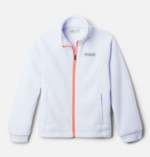 Kids' Columbia Benton Springs™ Fleece Jackets White | US-LVNAWB-102