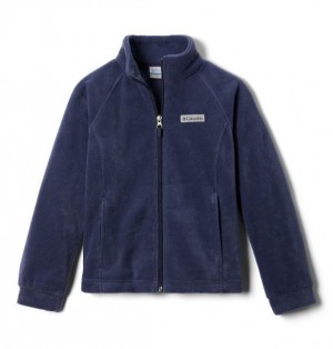 Kids' Columbia Benton Springs™ Fleece Jackets Navy | US-XFKVWC-843