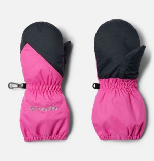 Kids' Columbia Chippewa™ II Long Insulated Mitten Gloves Pink / Black | US-TQPCWI-290