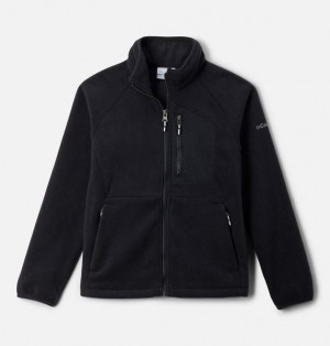 Kids' Columbia Fast Trek™ IV Fleece Jackets Black | US-YRWMDI-028