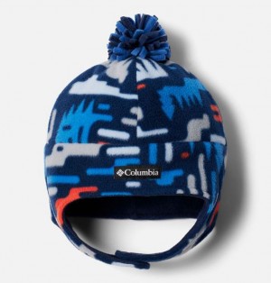 Kids' Columbia Frosty Trail™ II Earflap Beanie Navy | US-EVYUKO-640