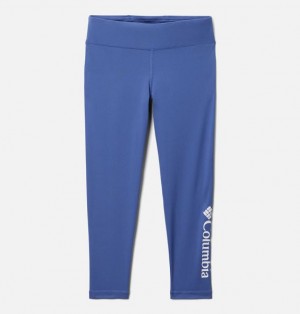 Kids' Columbia Hike™ Leggings Blue | US-EWLZVY-638