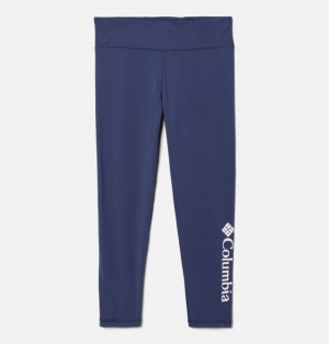 Kids' Columbia Hike™ Leggings Navy | US-XAOTYU-438