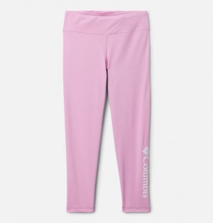 Kids' Columbia Hike™ Leggings Pink | US-TZBXRH-862