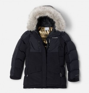 Kids' Columbia Marquam Peak Fusion™ III Parka Jackets Black | US-YRMLOK-352