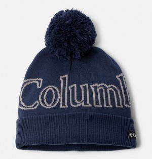 Kids' Columbia Polar Powder™ Beanie Navy / Grey | US-TQOFEM-017