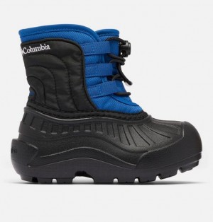 Kids' Columbia Powderbug™ Snowlite™ Lace Snow Boots Blue / Black | US-EPHXOQ-873