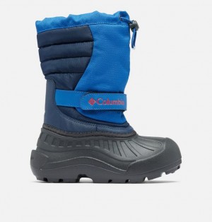 Kids' Columbia Powderbug™ Snowlite™ Snow Boots Blue | US-ITZCML-146