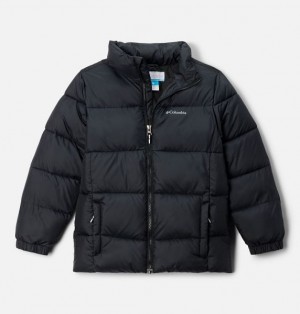 Kids' Columbia Puffect™ II Puffer Jacket Black | US-FHOVWY-870