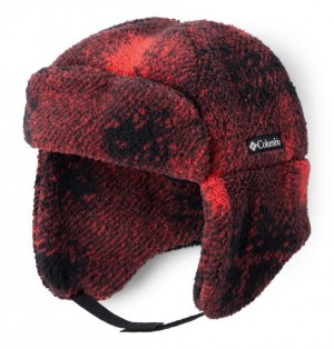 Kids' Columbia Rugged Ridge™ II Sherpa Trapper Beanie Red | US-CLUARY-916