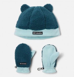 Kids' Columbia Rugged Ridge™ and Mittens Beanie Light Turquoise | US-QMWCNP-287