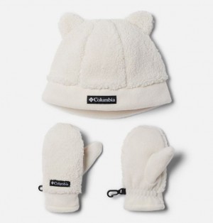 Kids' Columbia Rugged Ridge™ and Mittens Beanie White | US-SRKVTF-095