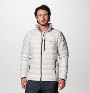 Men Columbia Arctic Crest™ Packable Down Jackets Grey | US-DRIZHN-314