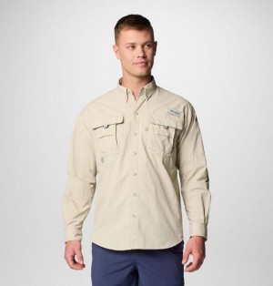 Men Columbia Bahama™ II Shirts Khaki | US-LYEGUR-864