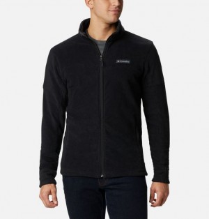 Men Columbia Basin Trail™ Full Zip Fleece Black | US-ENGFXT-137