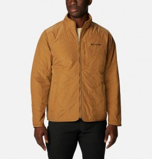 Men Columbia Birchwood™ II Quilted Jackets Khaki | US-UBAZCR-726