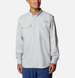 Men Columbia Blood and Guts™ IV Technical Shirts Grey | US-WEITSZ-102