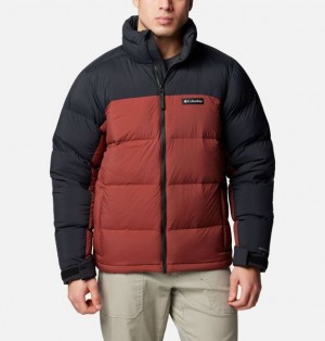 Men Columbia Bulo Point™ III Down Puffer Jacket Brown / Black | US-XRNGKQ-732