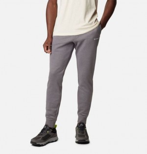 Men Columbia CSC Logo™ Fleece II Joggers Grey | US-VIGZEF-893