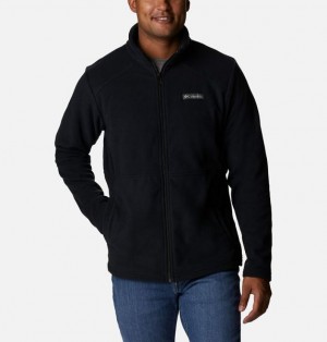 Men Columbia Castle Dale™ Fleece Jackets Black | US-KWNTBC-510