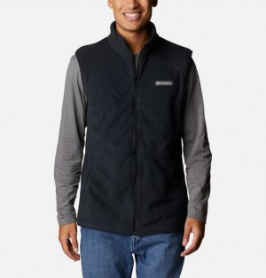 Men Columbia Castle Dale™ Fleece Vest Black | US-TECGXM-635