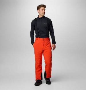 Men Columbia Cirque Bowl™ Waterproof Insulated Ski Pants Orange | US-ACMHDP-173