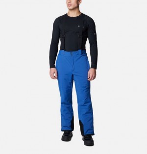 Men Columbia Cirque Bowl™ Waterproof Insulated Ski Pants Blue | US-HQRIBO-068