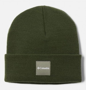 Men Columbia City Trek™ Heavyweight Beanie Grey / Green | US-KVWGUP-543