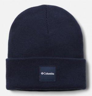 Men Columbia City Trek™ Heavyweight Beanie Navy | US-CKQYIB-681