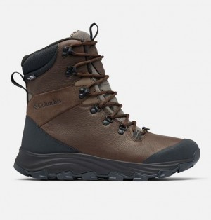 Men Columbia Expeditionist™ Extreme OutDry™ Winter Boots Dark Brown | US-JLUEAR-614