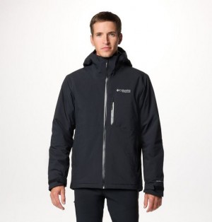 Men Columbia Explorer's Edge™ II Waterproof Insulated Jackets Black | US-AOINTE-569