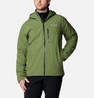 Men Columbia Explorer's Edge™ II Waterproof Insulated Jackets Green | US-HUBSMK-247