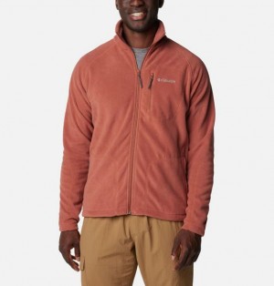 Men Columbia Fast Trek™ II Fleece Jackets Coral | US-UTIDJM-706