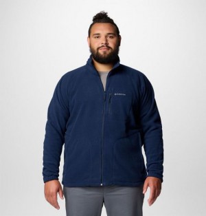 Men Columbia Fast Trek™ II Full Zip Fleece Navy | US-NSVFUK-159