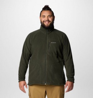 Men Columbia Fast Trek™ II Full Zip Fleece Deep Green | US-ZFYQKP-372