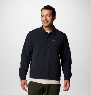 Men Columbia Flare Gun™ Corduroy Shirts Black | US-LAKFJX-680