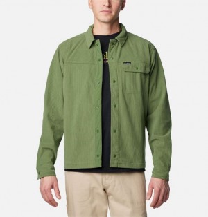 Men Columbia Flare Gun™ Corduroy Shirts Green | US-ARUXGJ-328