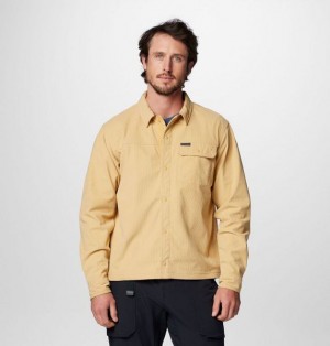 Men Columbia Flare Gun™ Corduroy Shirts Light Brown | US-YXMCAE-278