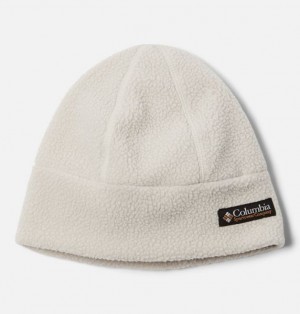 Men Columbia Helvetia™ Sherpa Beanie Dark Grey | US-MXNPVF-593