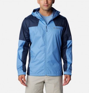 Men Columbia Inner Limits™ IV Waterproof Jackets Navy | US-HWFJYB-821