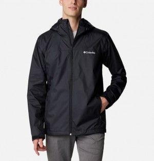 Men Columbia Inner Limits™ IV Waterproof Jackets Black | US-ZCJONH-087