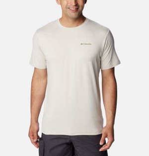 Men Columbia Kwick Hike™ Technical Graphic T-Shirt Dark Grey | US-FTLXBW-295