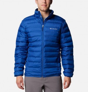 Men Columbia Lake 22™ II Down Jackets Blue | US-DVZAKR-826