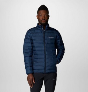 Men Columbia Lake 22™ II Down Jackets Navy | US-GMHCQW-516