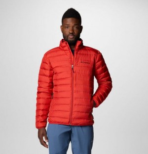 Men Columbia Lake 22™ II Down Jackets Red | US-VTMEFC-642