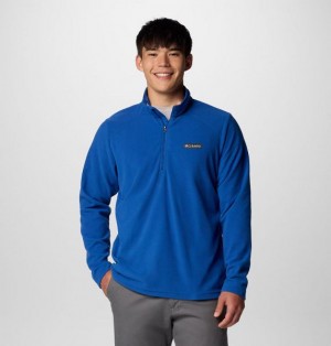 Men Columbia Lake Aloha™ Half Zip Fleece Blue | US-AZHYBU-493