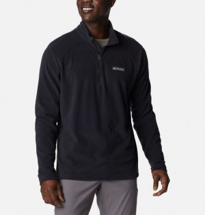 Men Columbia Lake Aloha™ Half Zip Fleece Black | US-NFSRXH-834