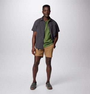 Men Columbia Landroamer™ Ripstop Shorts Khaki | US-LYPTGK-932