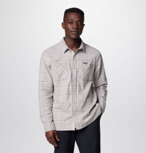 Men Columbia Landroamer™ Shirts Grey | US-QXFLOP-814