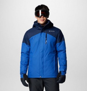 Men Columbia Last Tracks™ II Ski Jackets Blue / Navy | US-WGMRVO-726